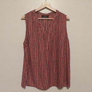 Woven Henley Blouse (A008)